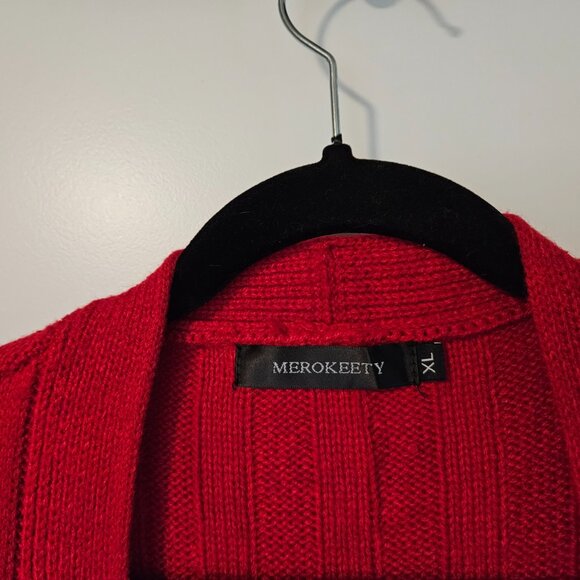 Merokeety Sweater Red XL - Picture 4 of 6